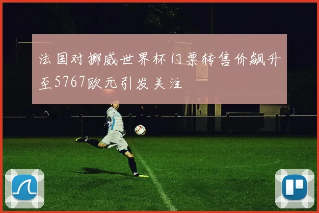 法国对挪威世界杯门票转售价飙升至5767欧元引发关注