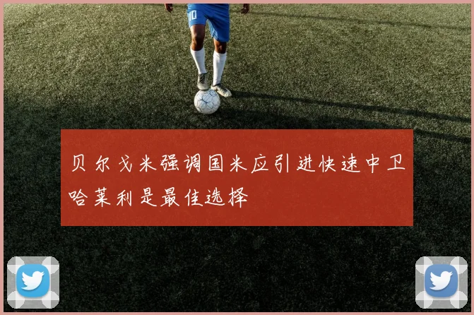 贝尔戈米强调国米应引进快速中卫哈莱利是最佳选择